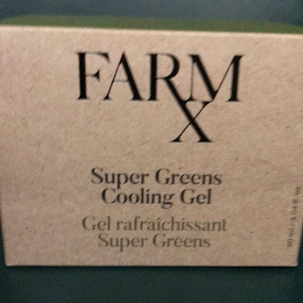 FARM RX Super Greens Cooling Gel  New/Never opened